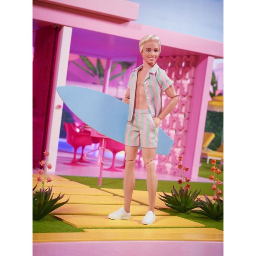 Ken Cosplay Costume Men's Blonde Barbie Synthetic Wig - Picture 6 of 6